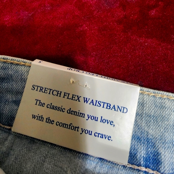 Blue Spice Premium Straight Leg Crop Jeans pants 👖 - Picture 8 of 12